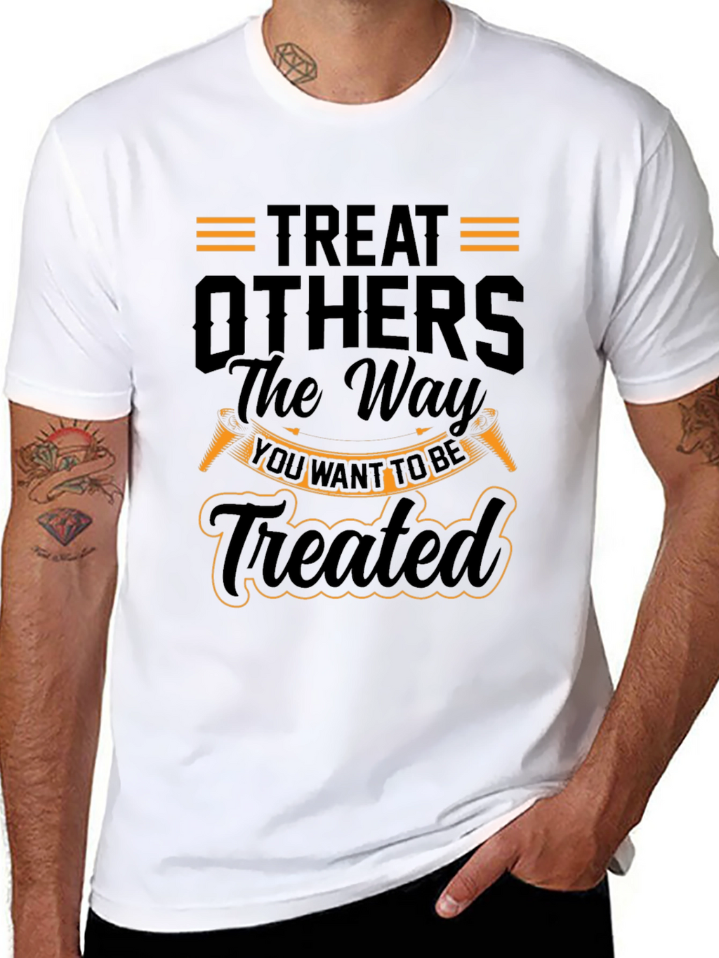 Treat Others T-Shirt - Golden Rule Graphic Tee