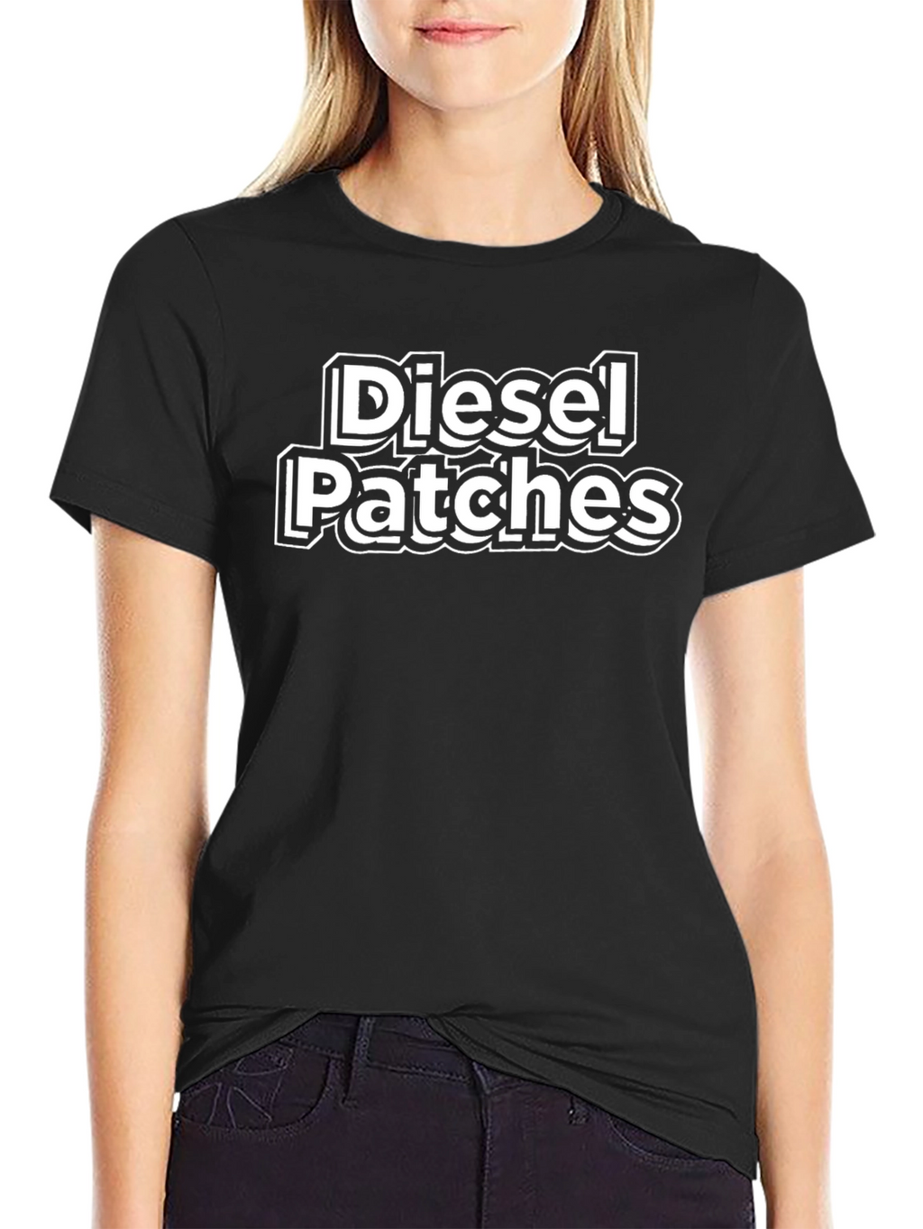 Diesel Patches Graphic Tee - Bold Statement Shirt
