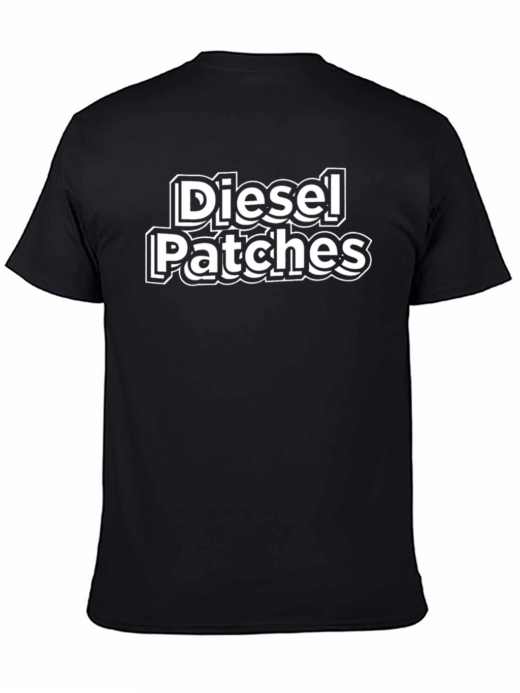Diesel Patches Graphic Tee - Bold Statement Shirt