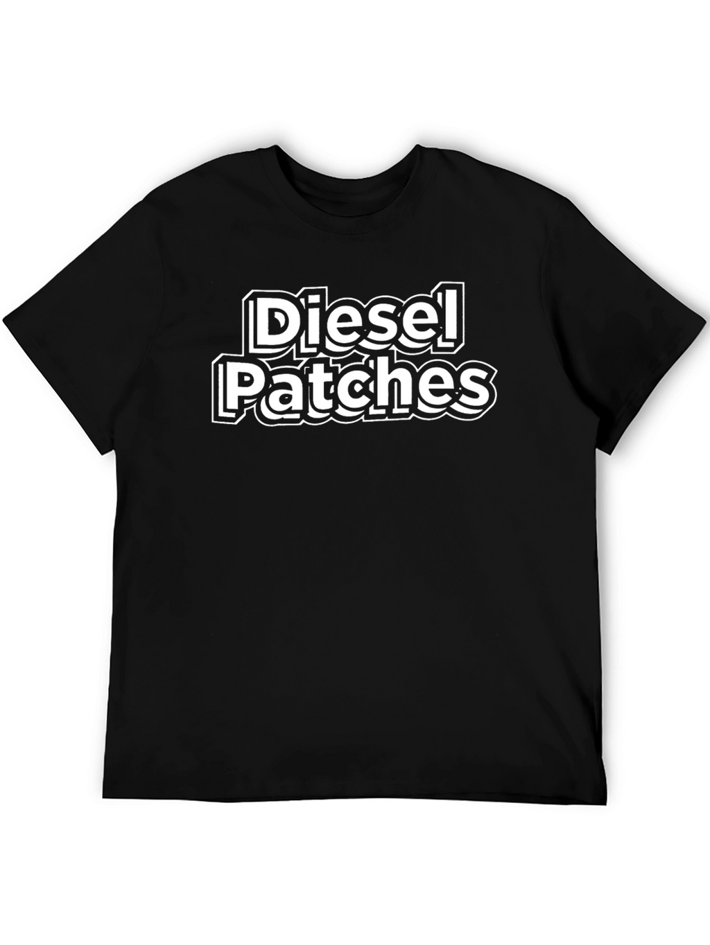 Diesel Patches Graphic Tee - Bold Statement Shirt