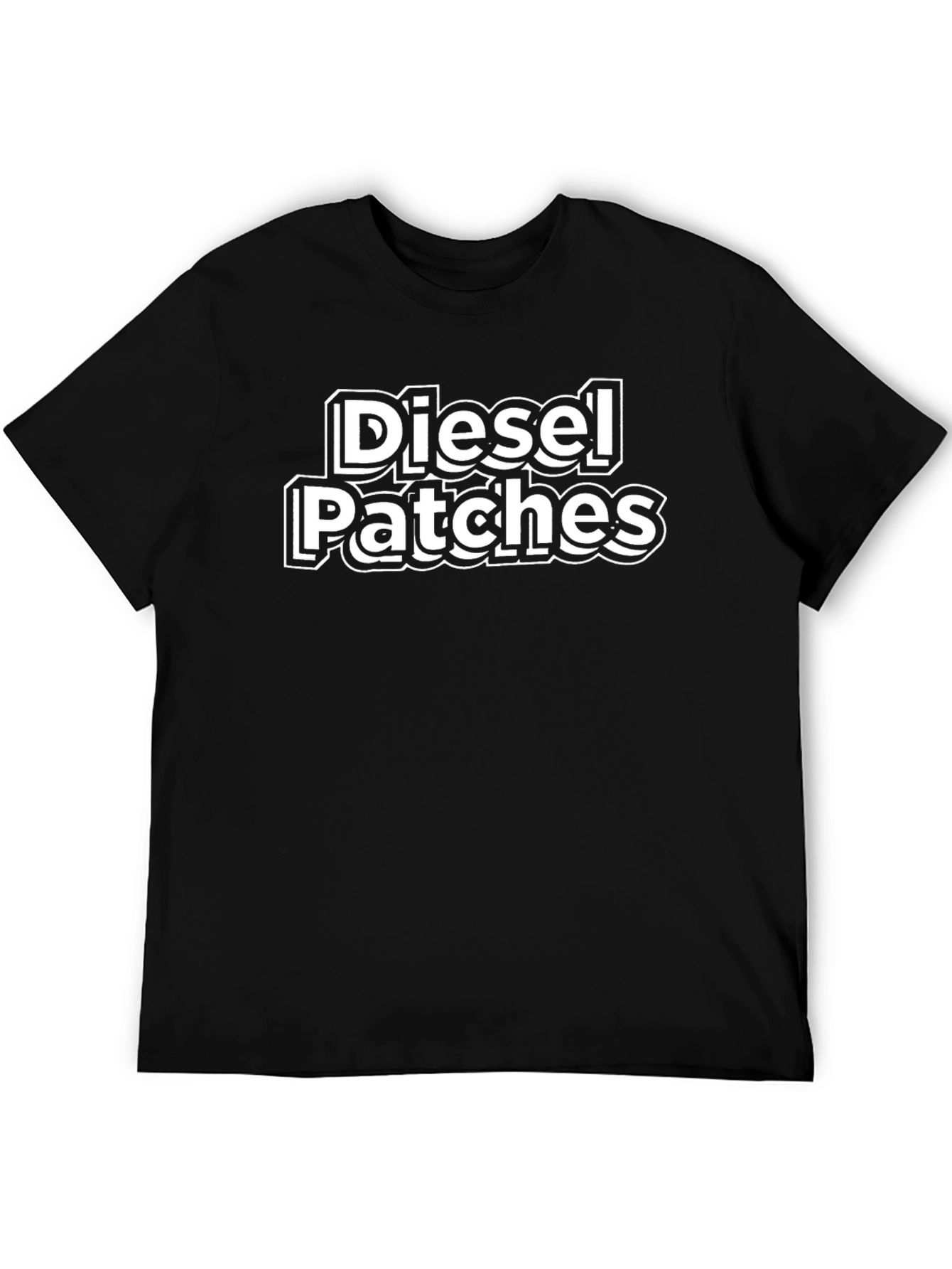 Diesel Patches Graphic Tee - Bold Statement Shirt