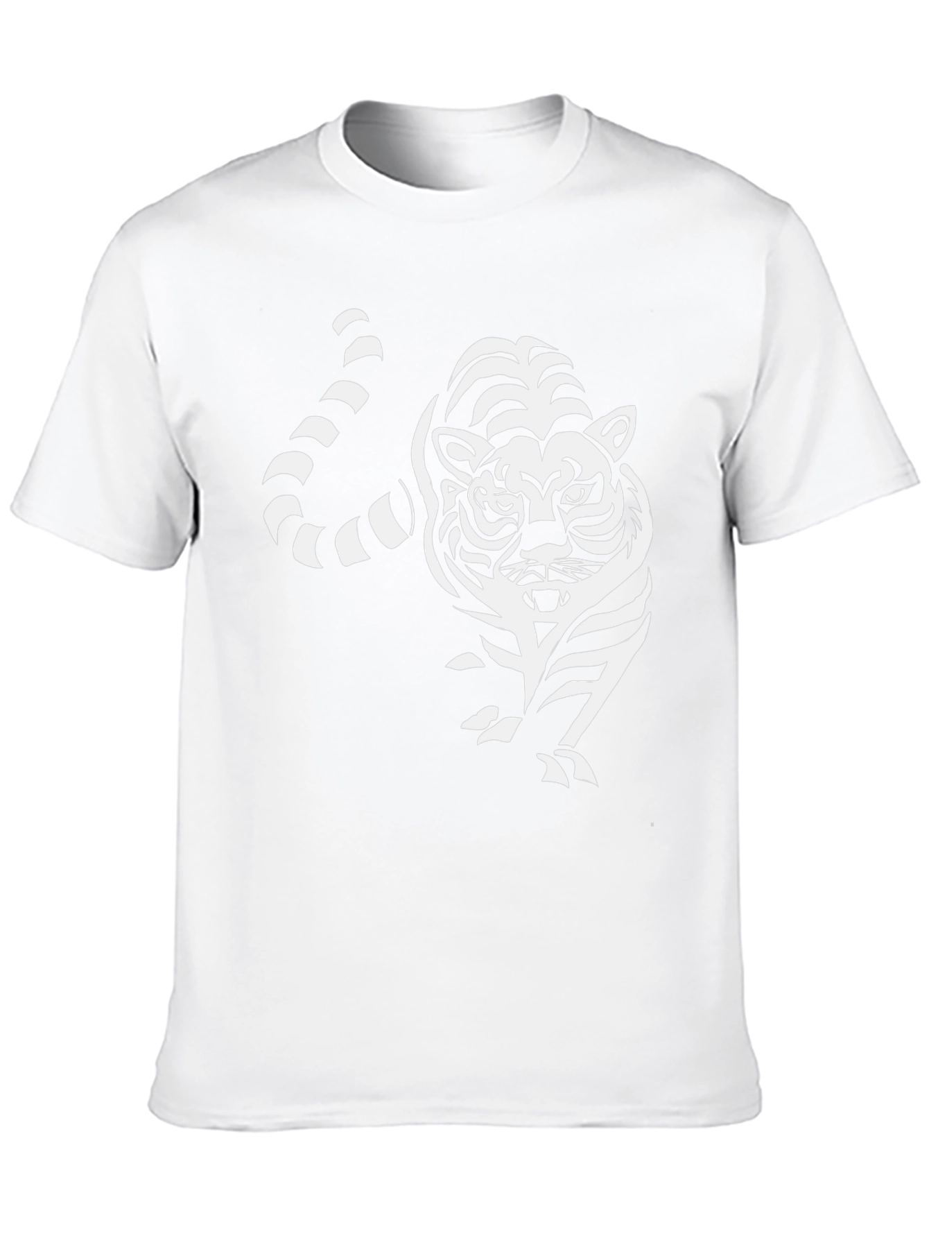 Tiger Graphic Tee - Cool Black T-Shirt