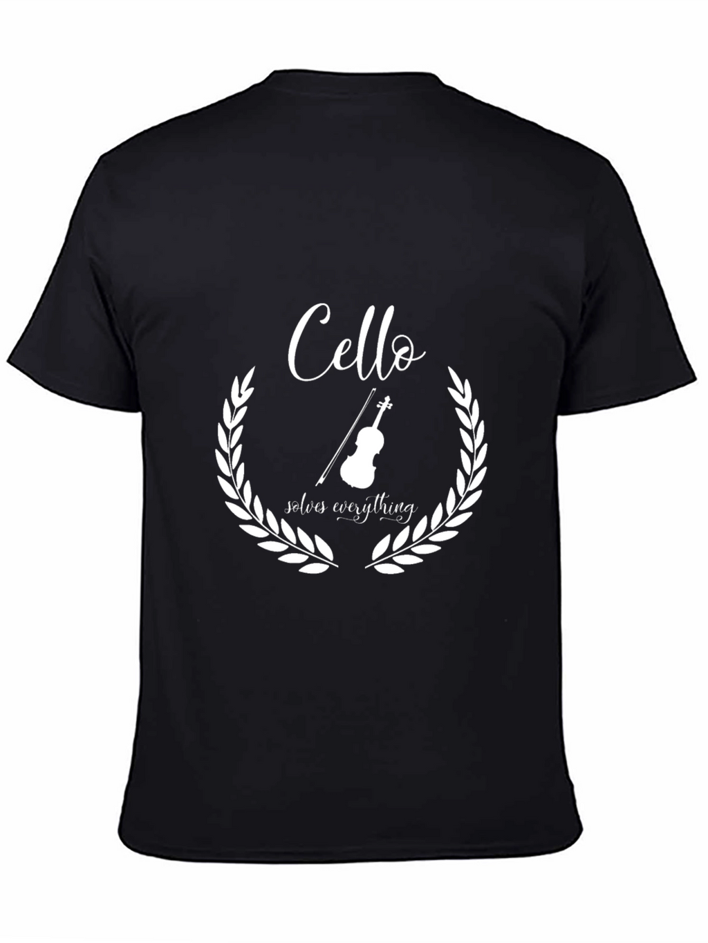 Cello Solves Everything Graphic Tee