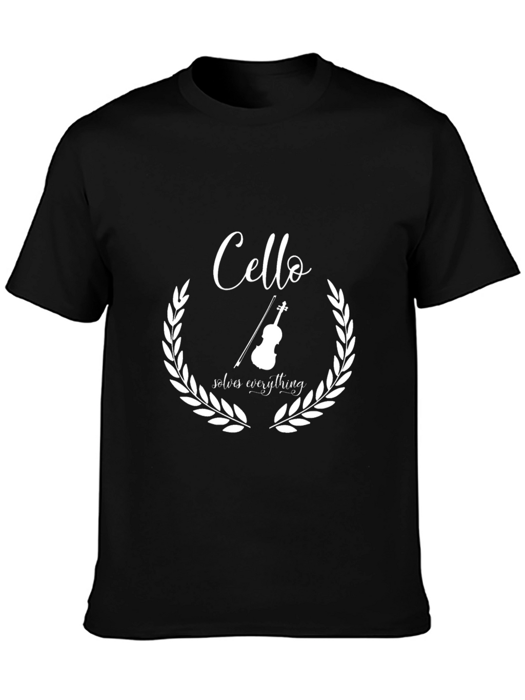 Cello Solves Everything Graphic Tee