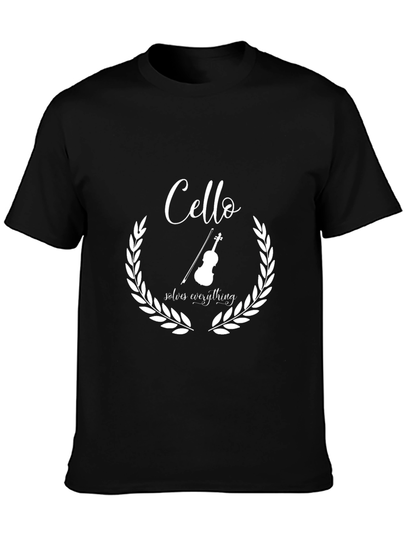 Cello Solves Everything Graphic Tee