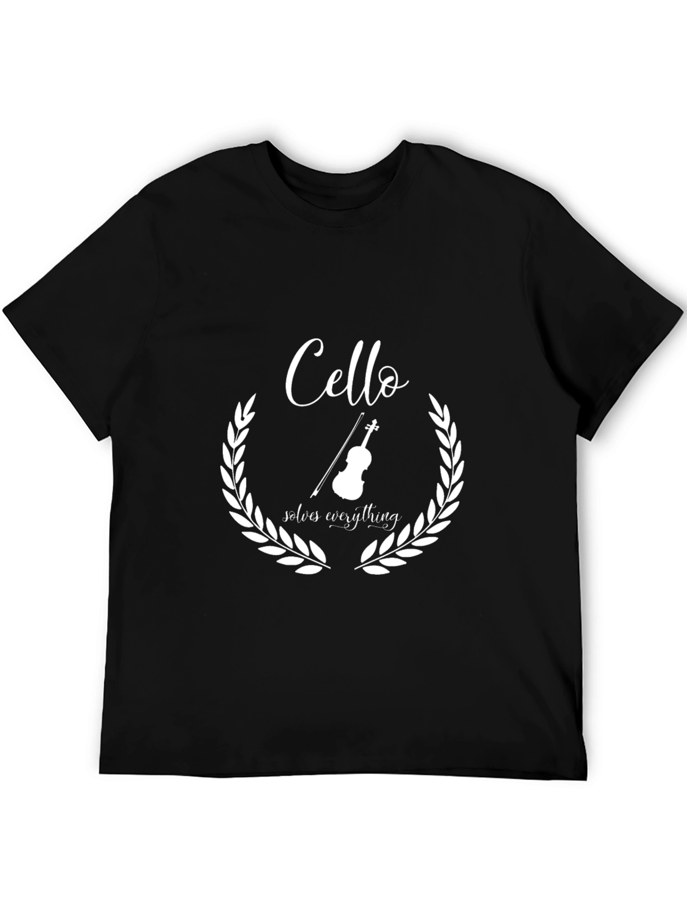 Cello Solves Everything Graphic Tee