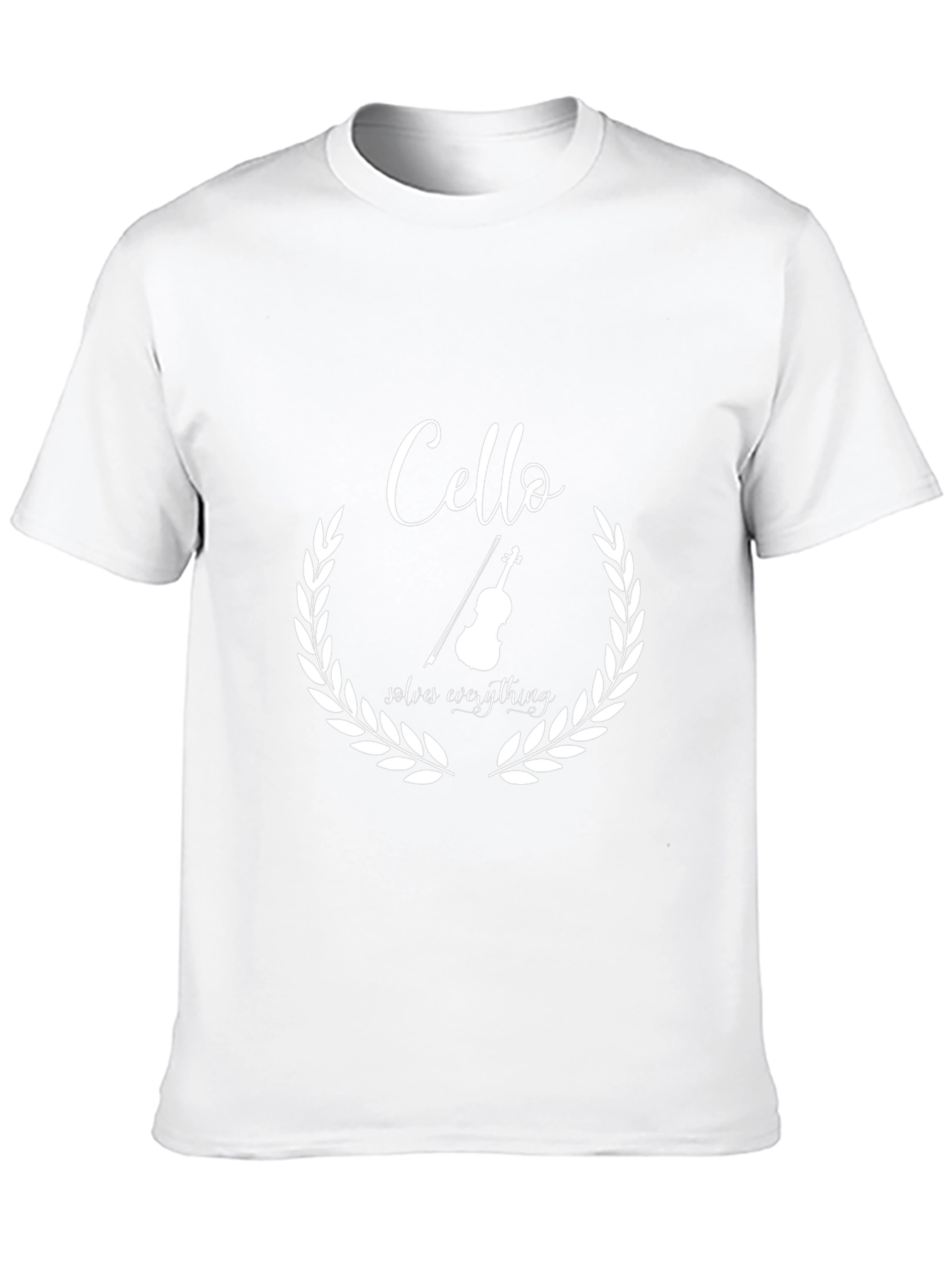 Cello Solves Everything Graphic Tee