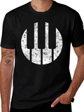 Musical Piano Keys Graphic T-Shirt