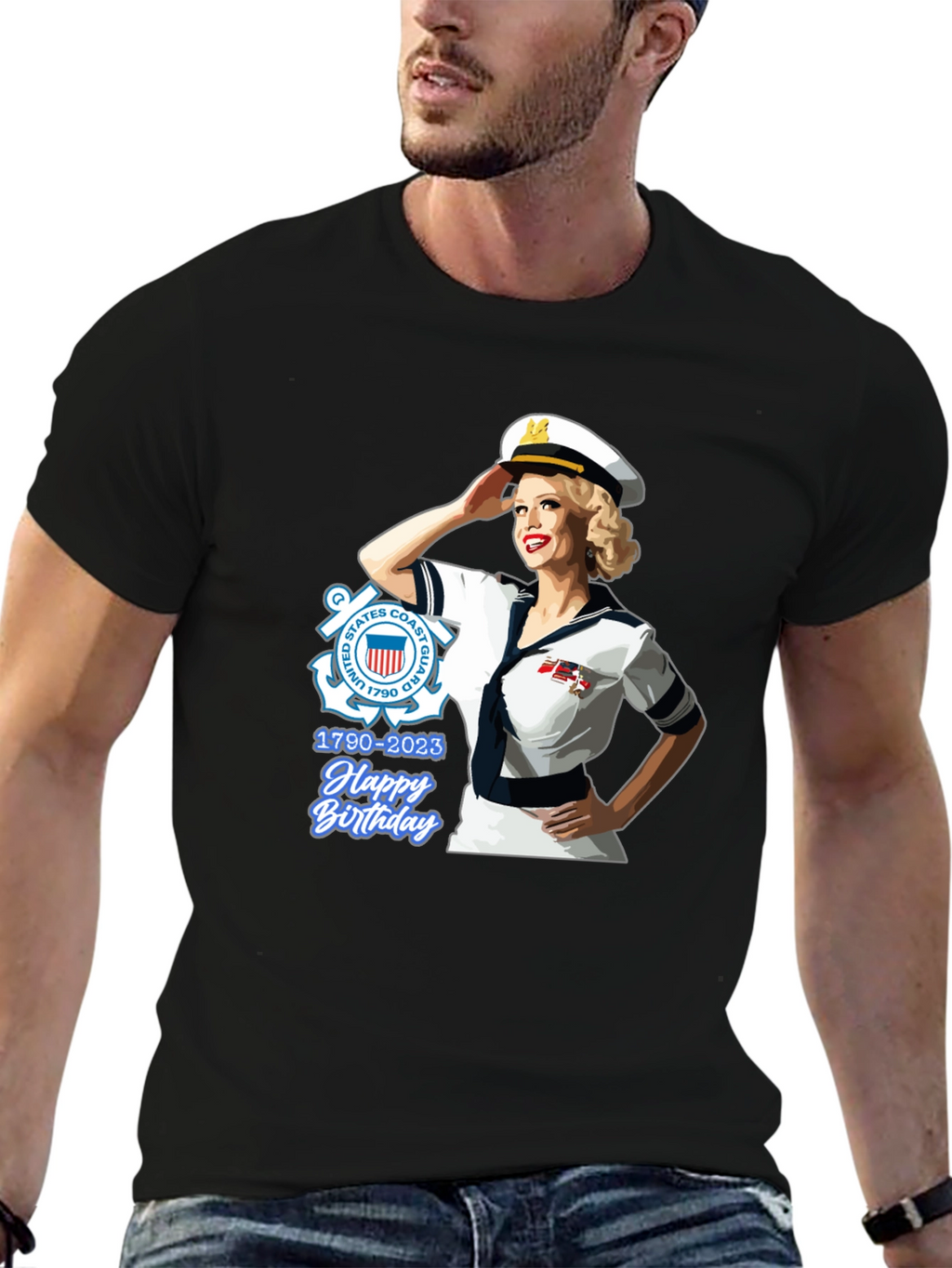 US Coast Guard Birthday T-Shirt