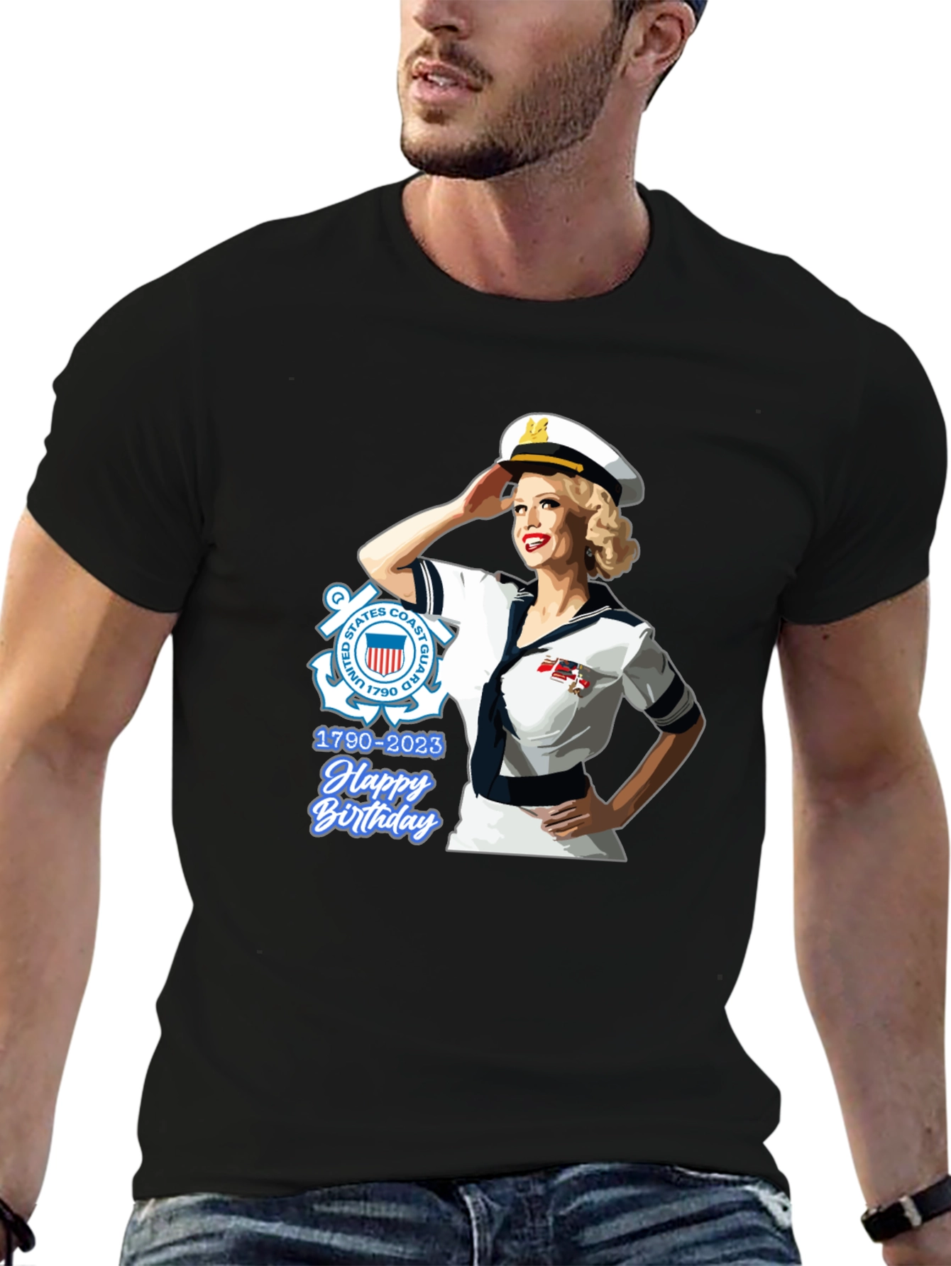 US Coast Guard Birthday T-Shirt
