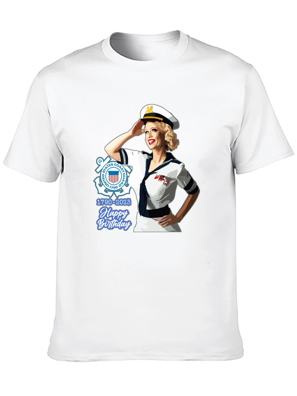 US Coast Guard Birthday T-Shirt