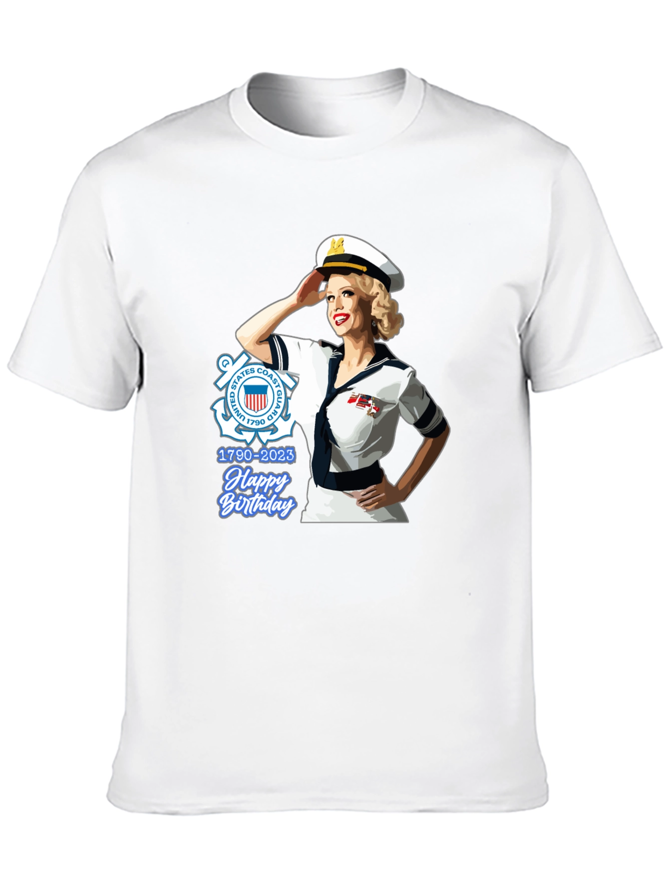 US Coast Guard Birthday T-Shirt