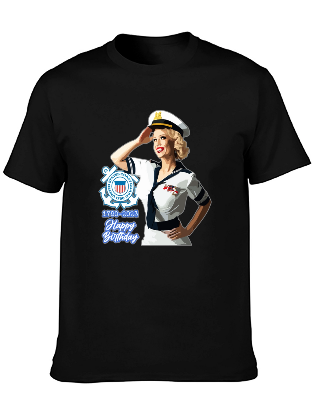 US Coast Guard Birthday T-Shirt
