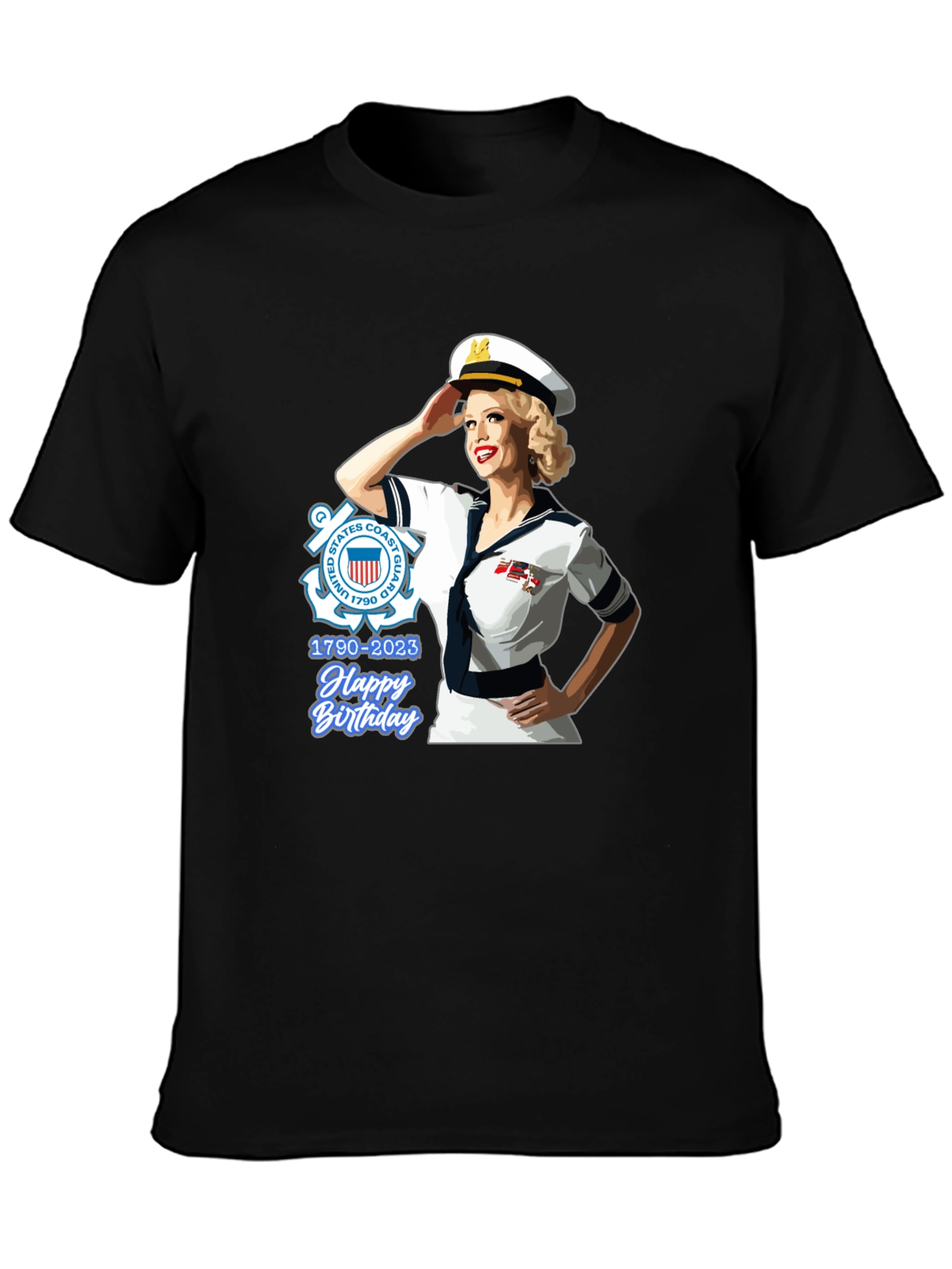US Coast Guard Birthday T-Shirt