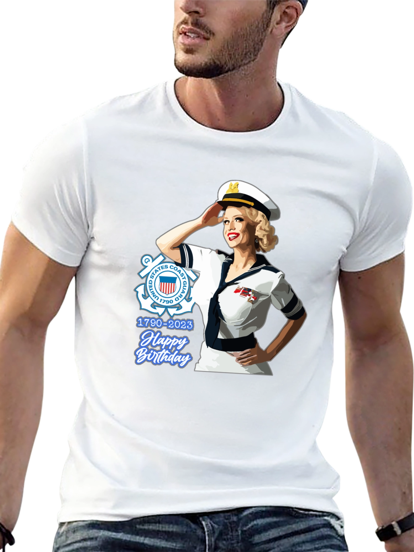 US Coast Guard Birthday T-Shirt