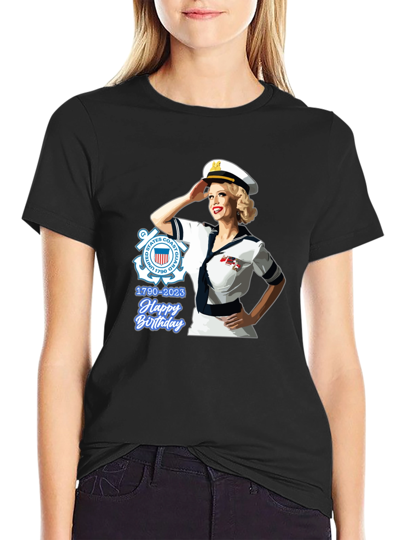 US Coast Guard Birthday T-Shirt