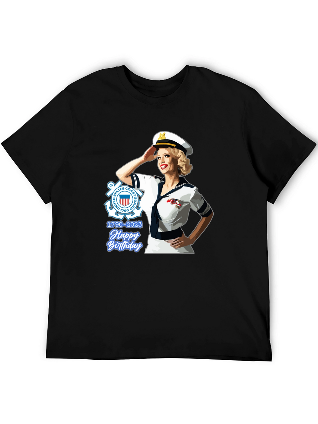 US Coast Guard Birthday T-Shirt