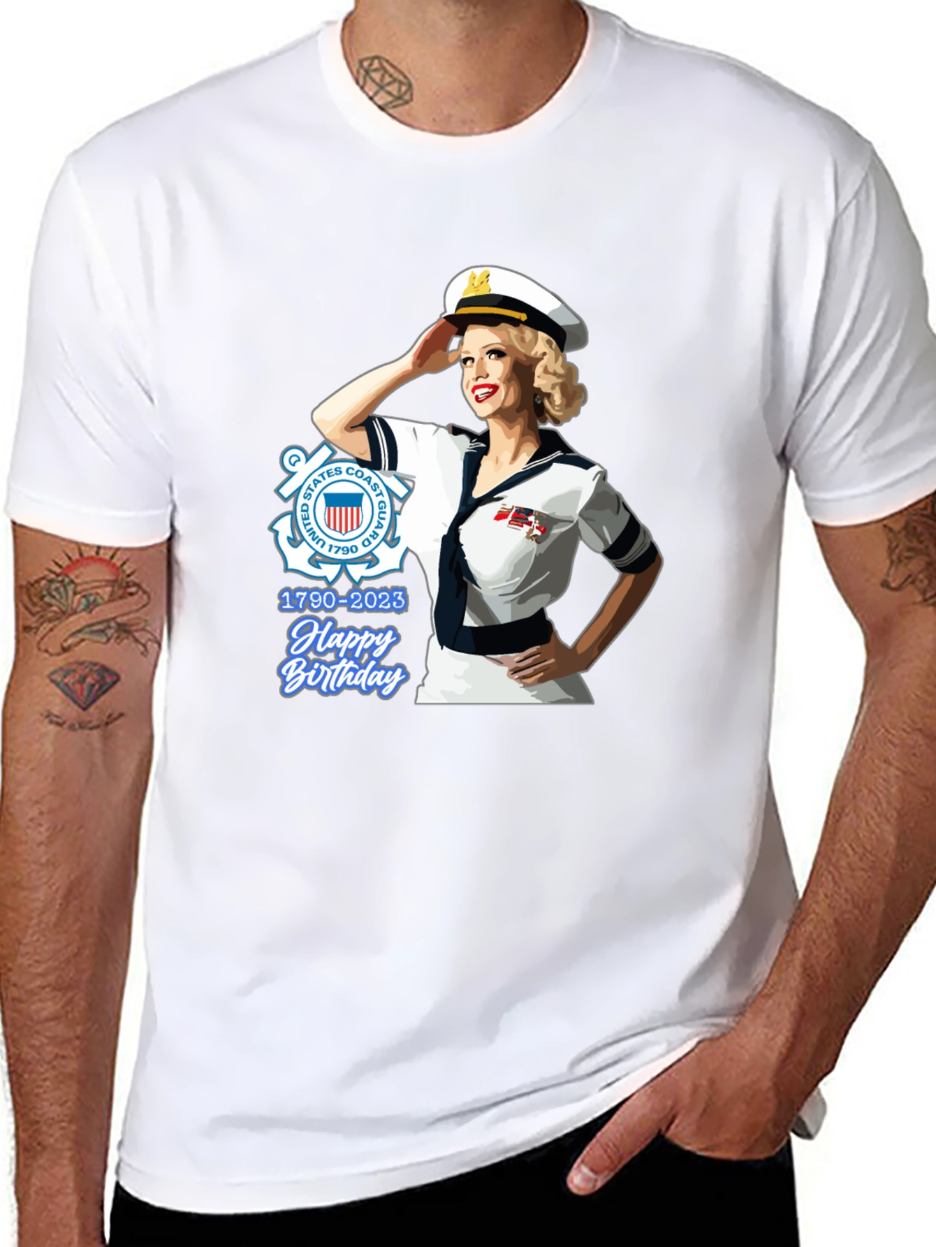US Coast Guard Birthday T-Shirt