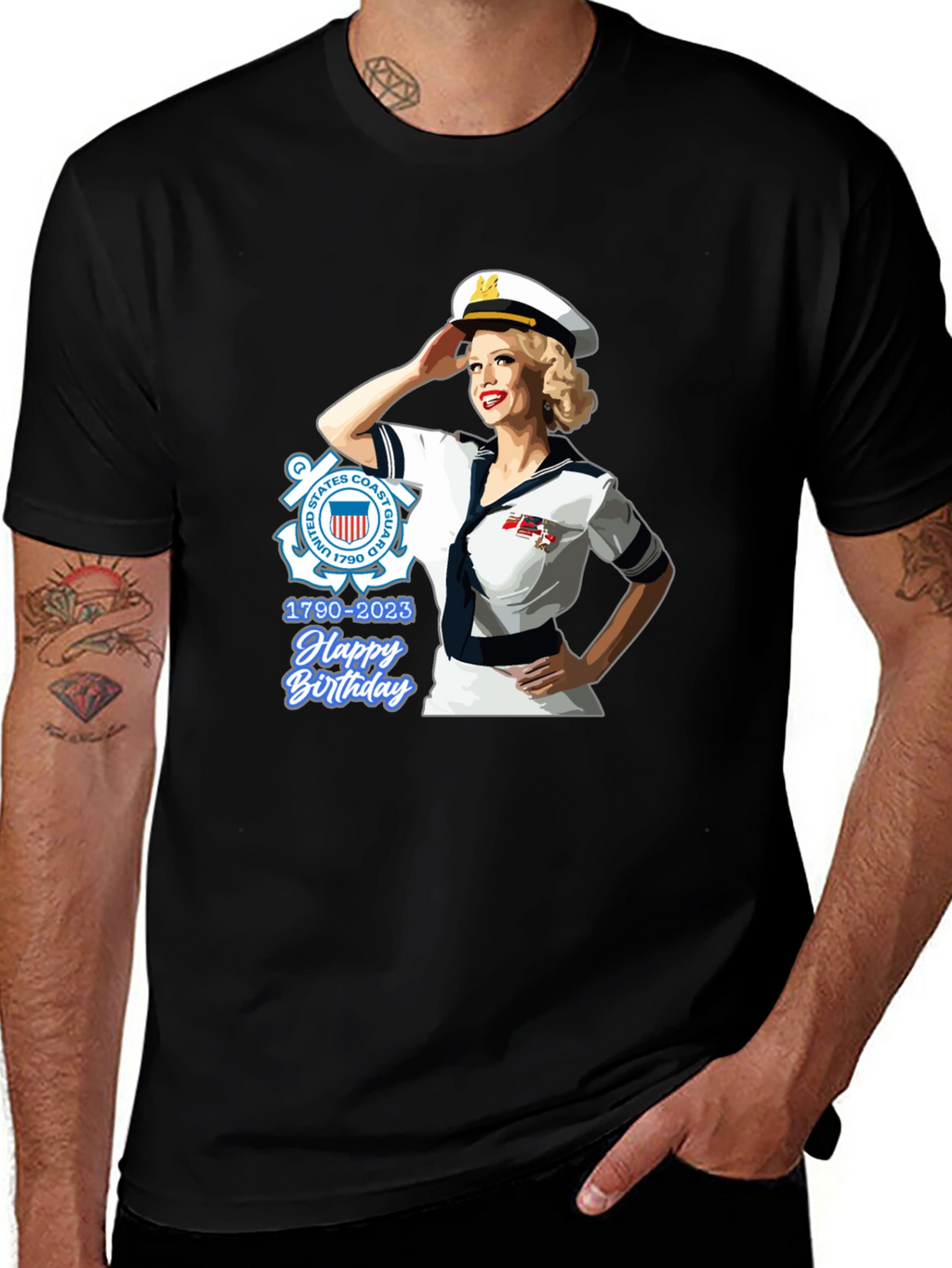 US Coast Guard Birthday T-Shirt
