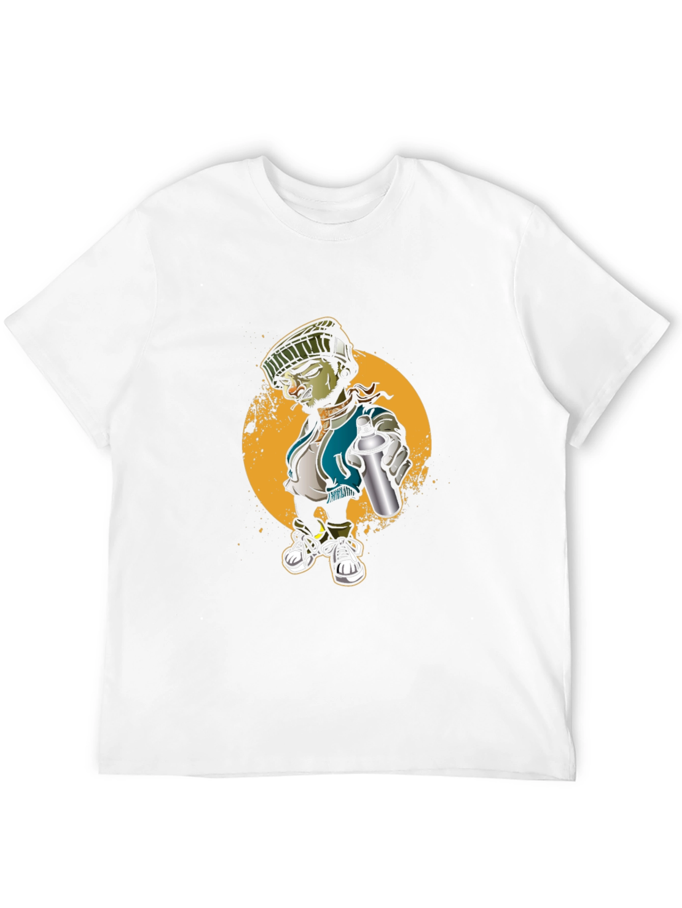 Urban Graffiti Artist T-Shirt: Cool Street Art Design