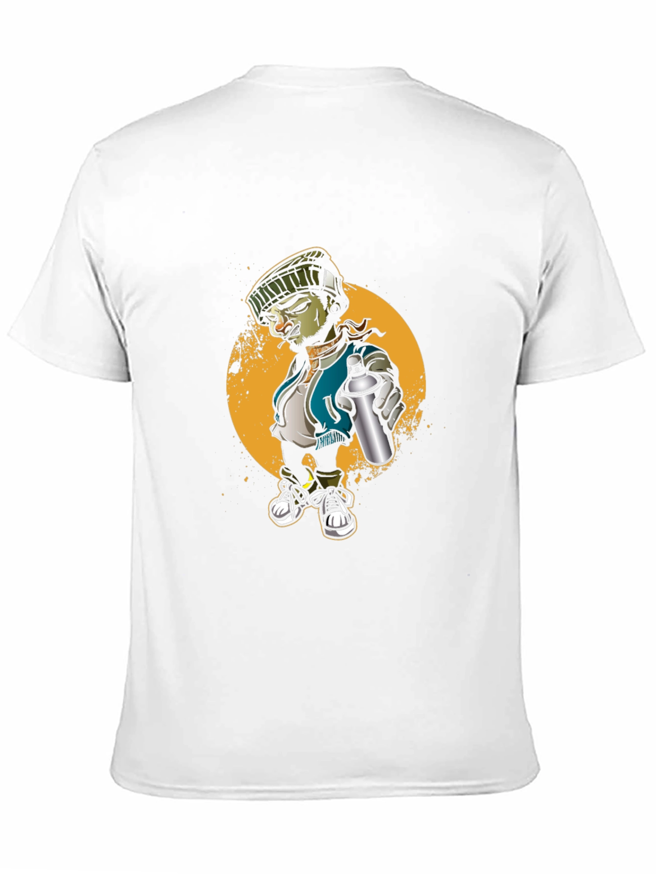 Urban Graffiti Artist T-Shirt: Cool Street Art Design