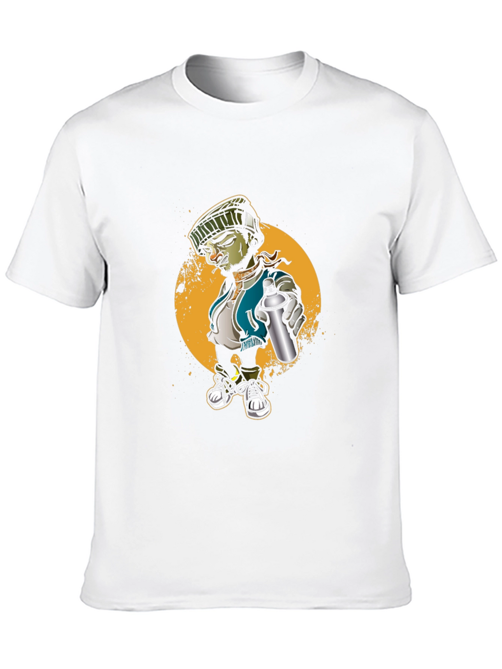 Urban Graffiti Artist T-Shirt: Cool Street Art Design