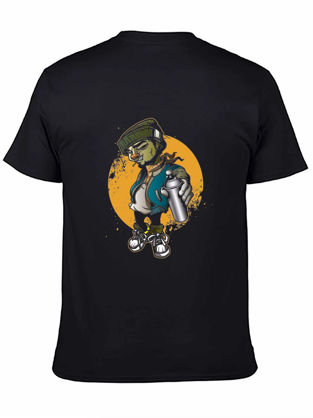 Urban Graffiti Artist T-Shirt: Cool Street Art Design