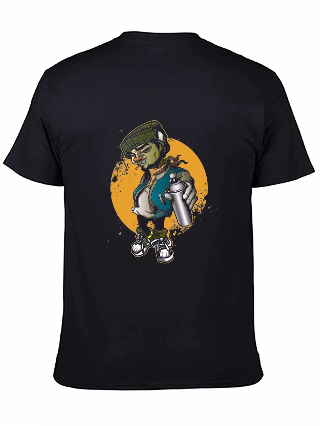 Urban Graffiti Artist T-Shirt: Cool Street Art Design