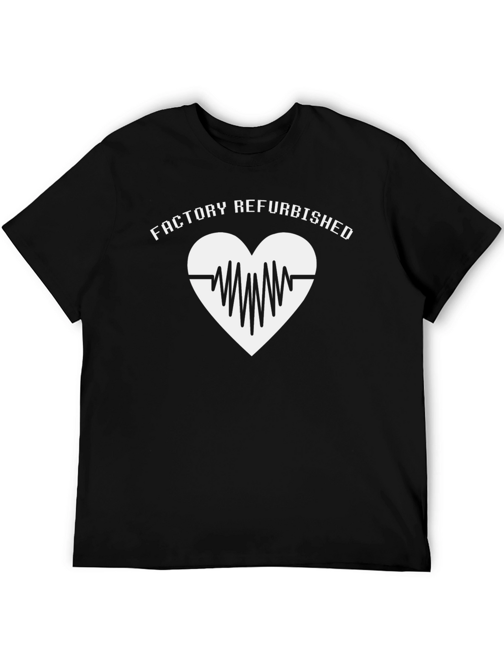 Factory Refurbished Heartbeat Graphic Tee