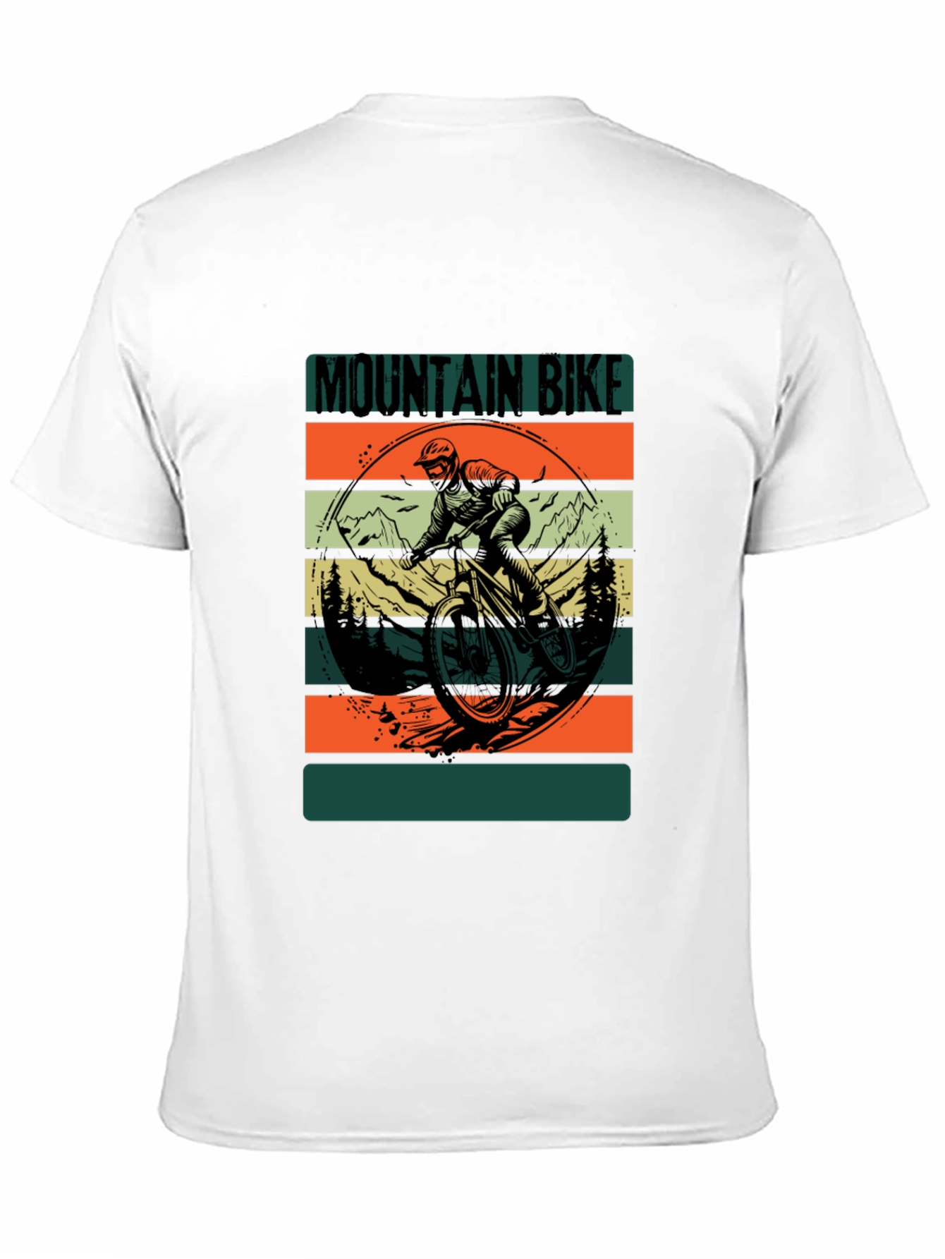 Mountain Bike Graphic Tee - Black
