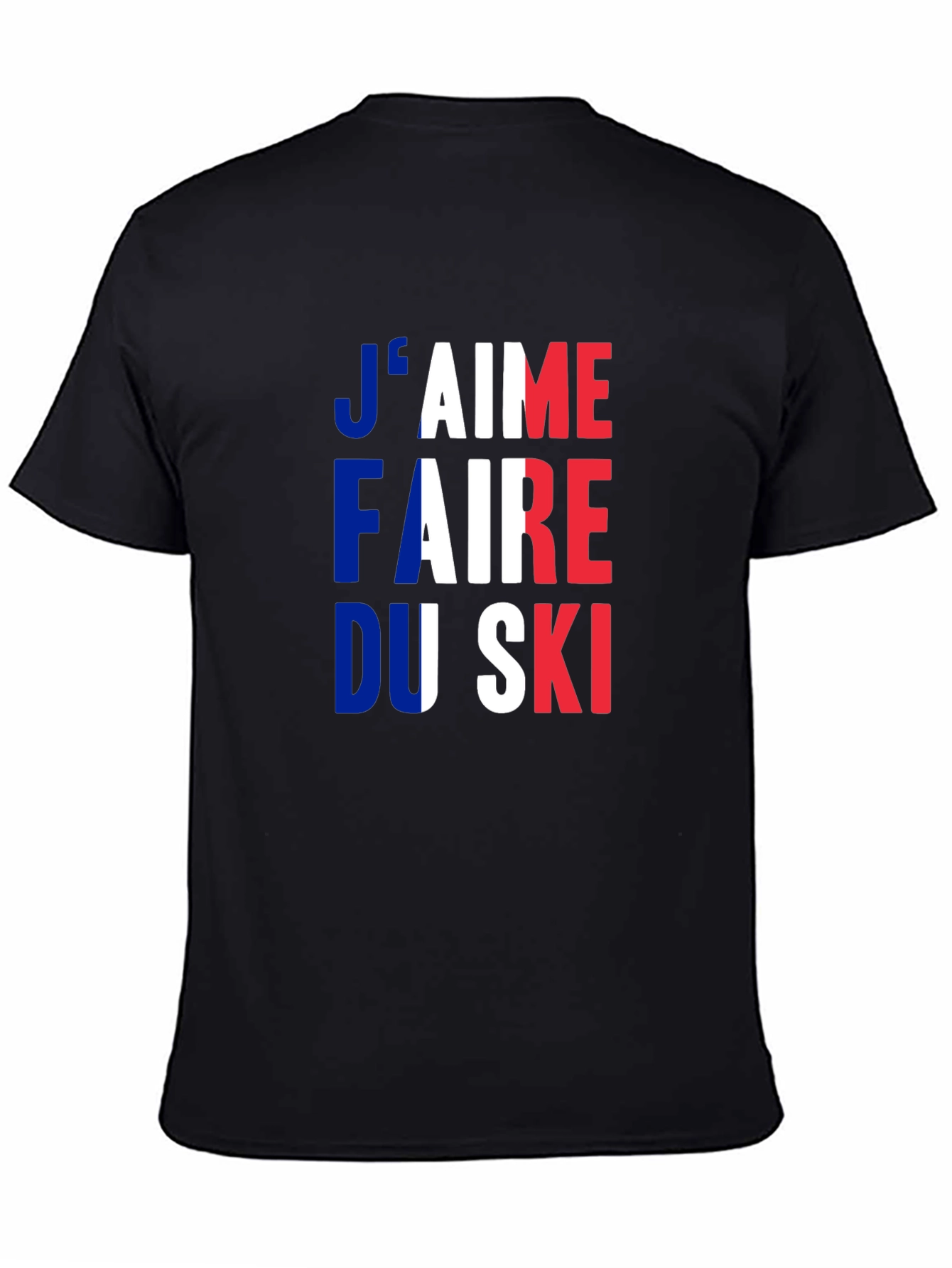 French Skiing Fan T-Shirt - Jaime Faire Du Ski
