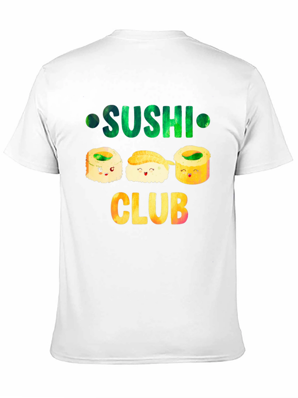 Sushi Club T-Shirt Funny Foodie Tee