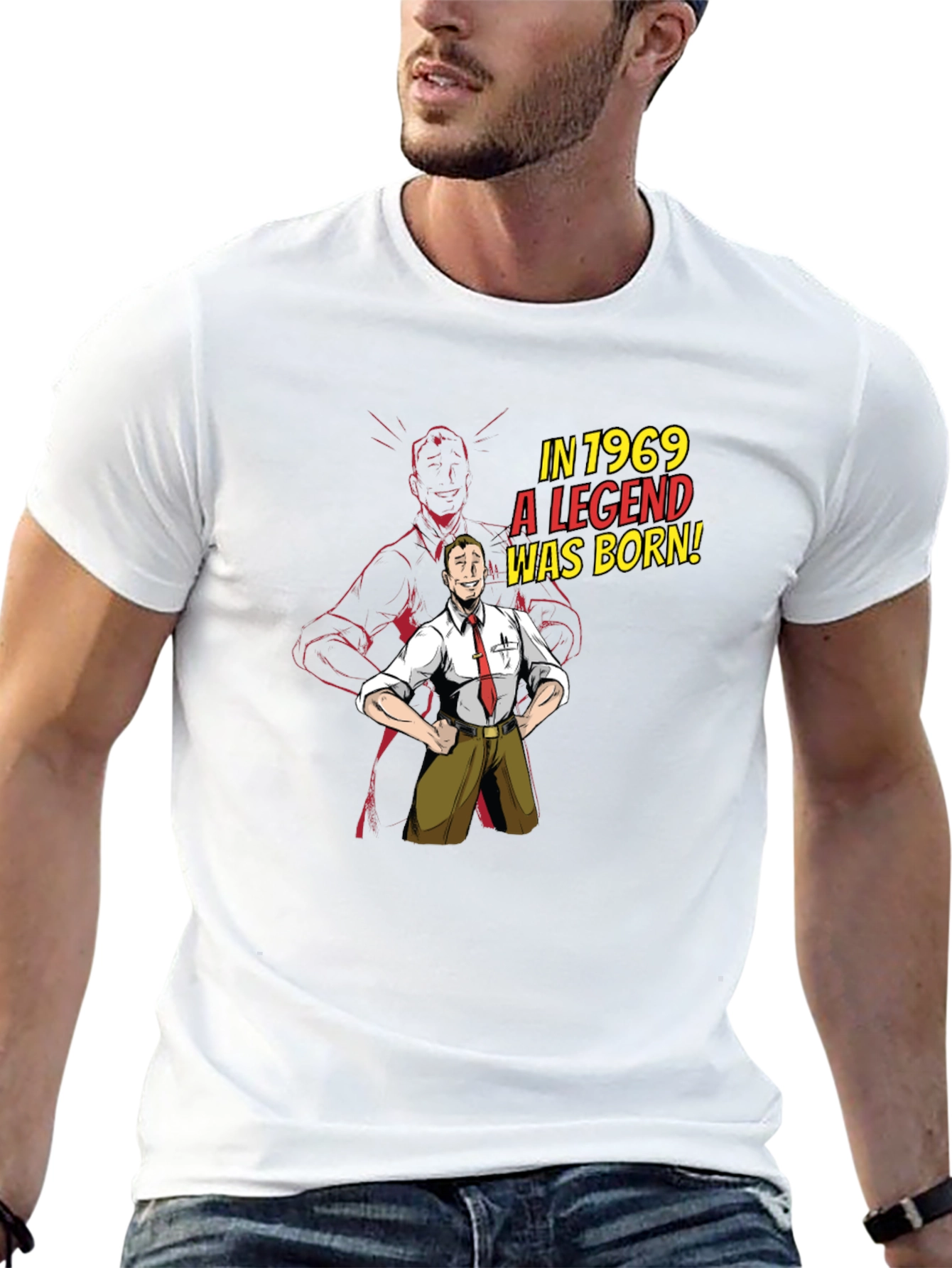 Legend Born in 1969 Graphic T-Shirt