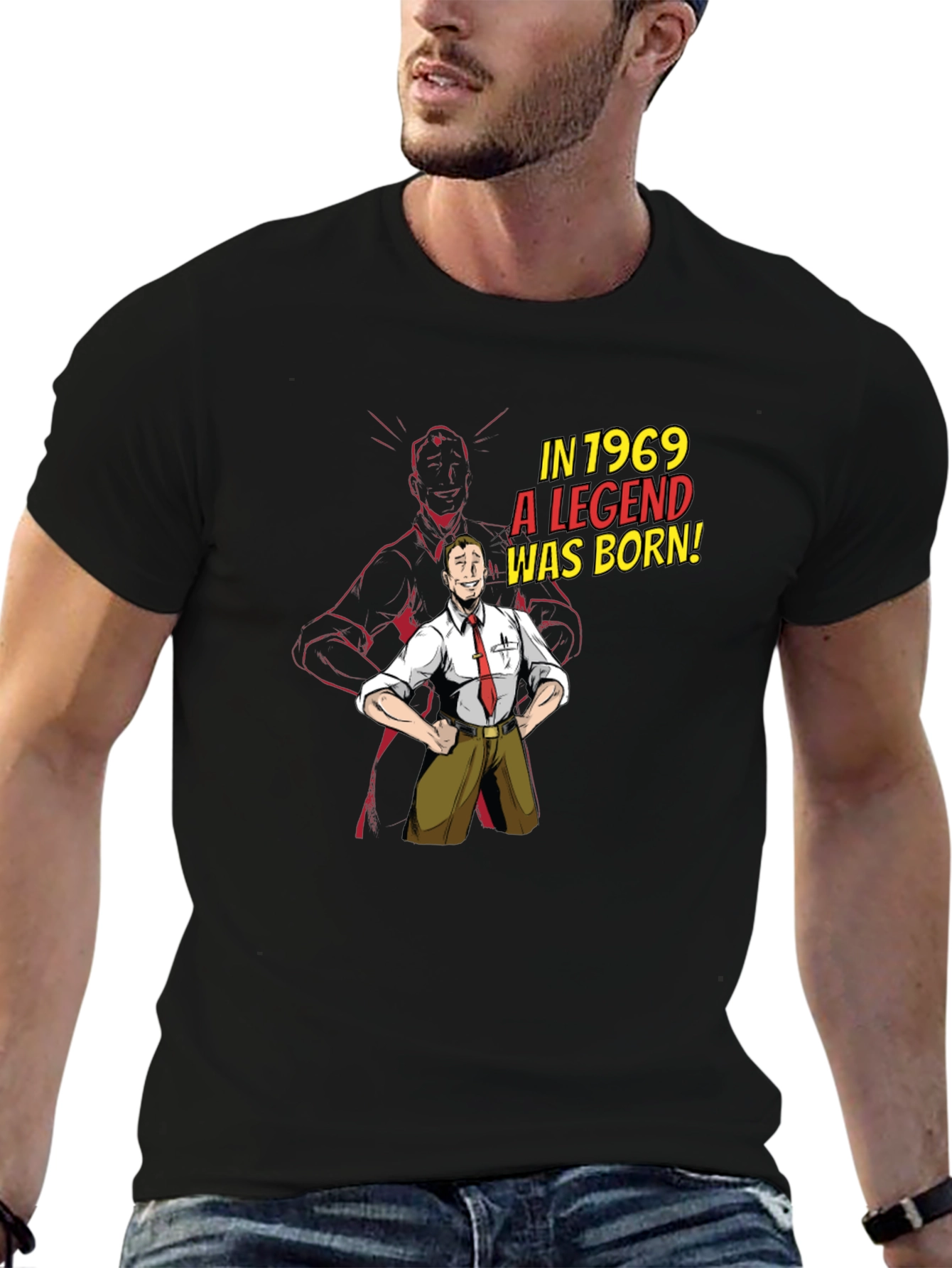 Legend Born in 1969 Graphic T-Shirt