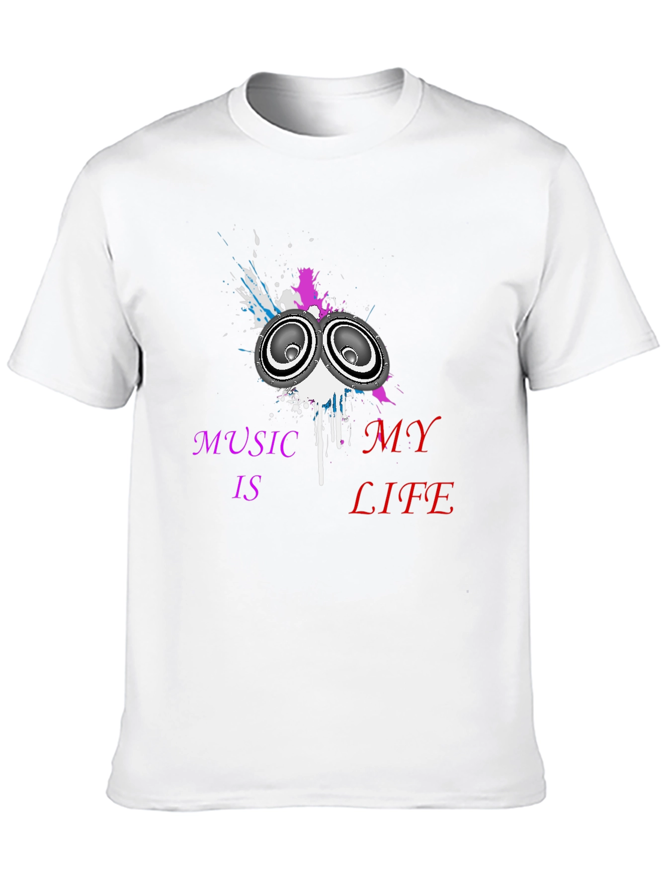 Music is My Life Graphic Tee
