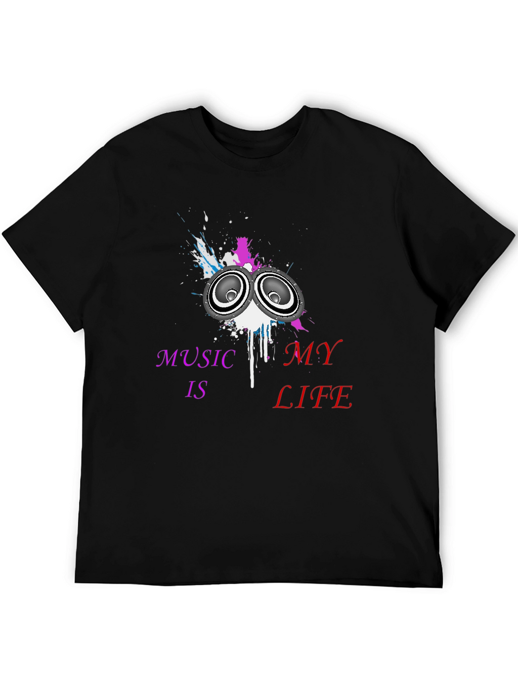 Music is My Life Graphic Tee