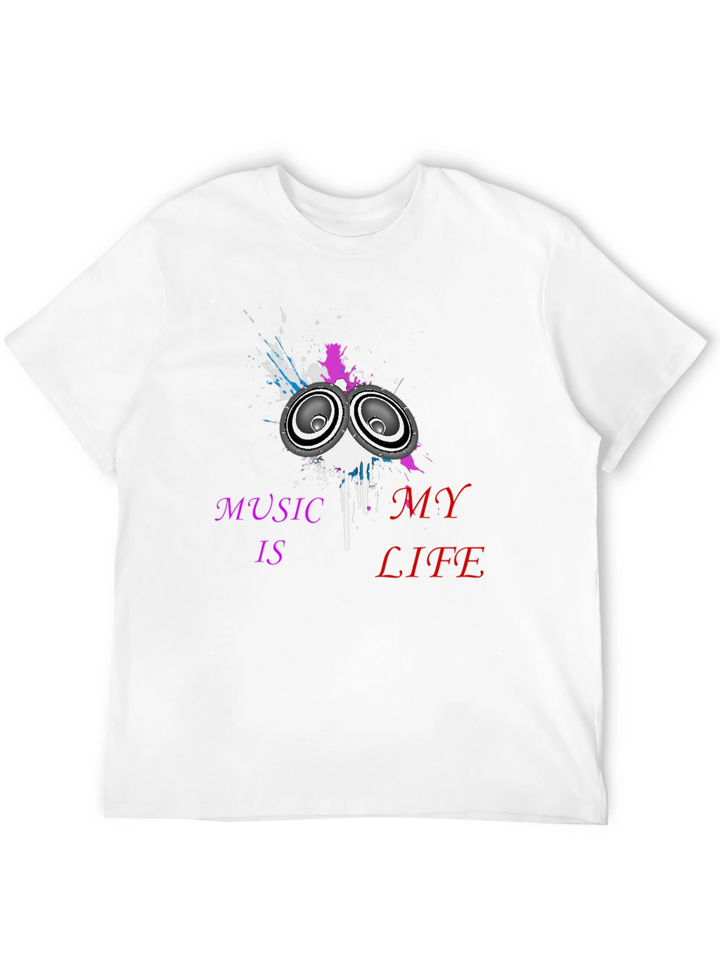 Music is My Life Graphic Tee
