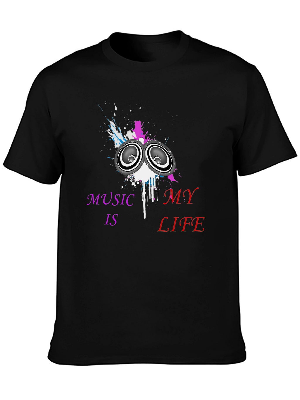 Music is My Life Graphic Tee