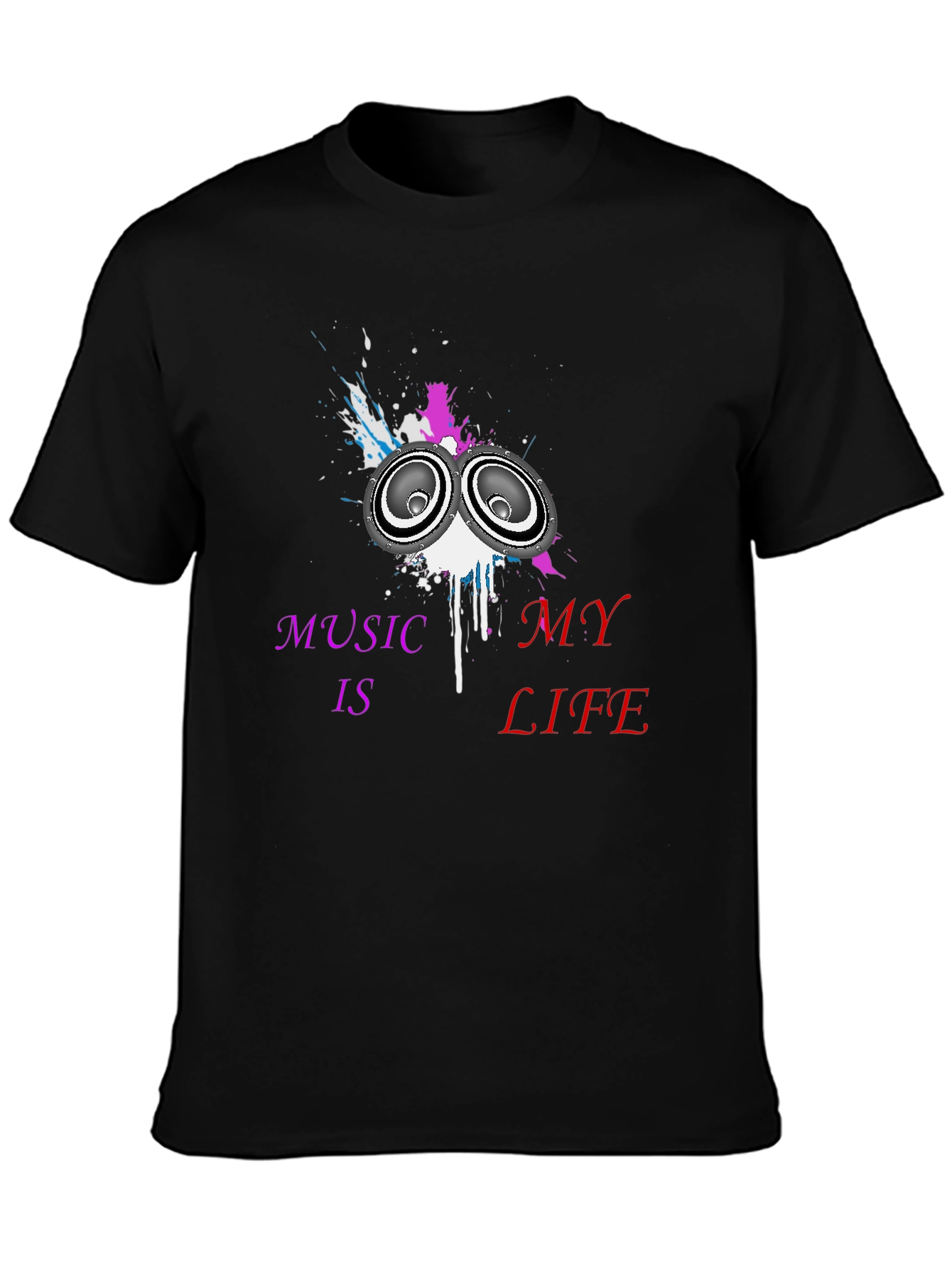 Music is My Life Graphic Tee