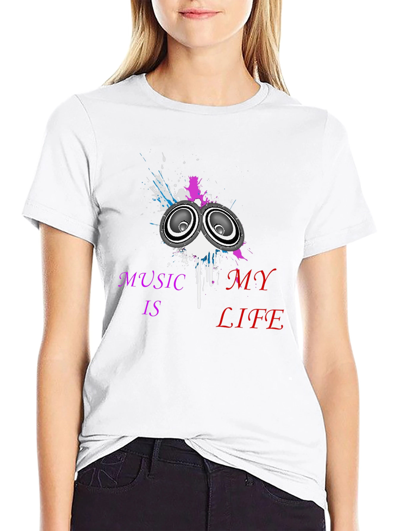 Music is My Life Graphic Tee