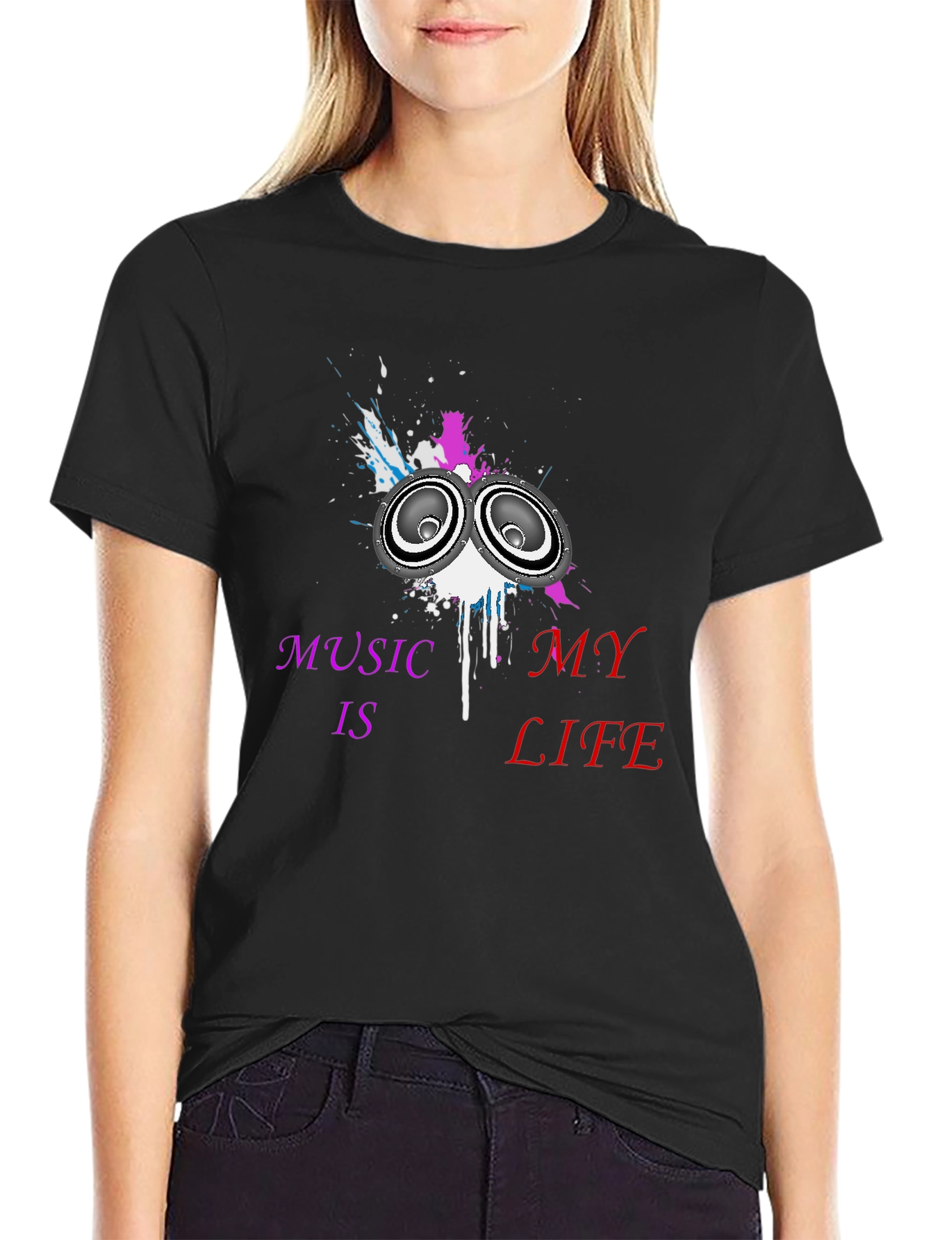 Music is My Life Graphic Tee