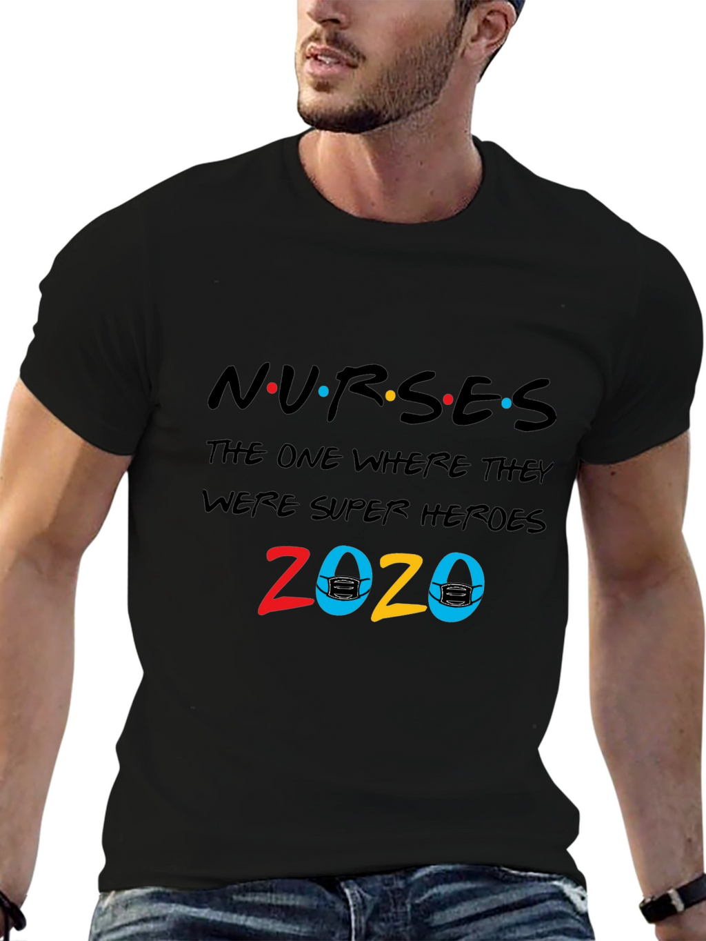 Nurses 2020 Super Heroes T-Shirt