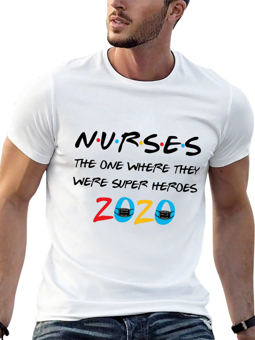 Nurses 2020 Super Heroes T-Shirt