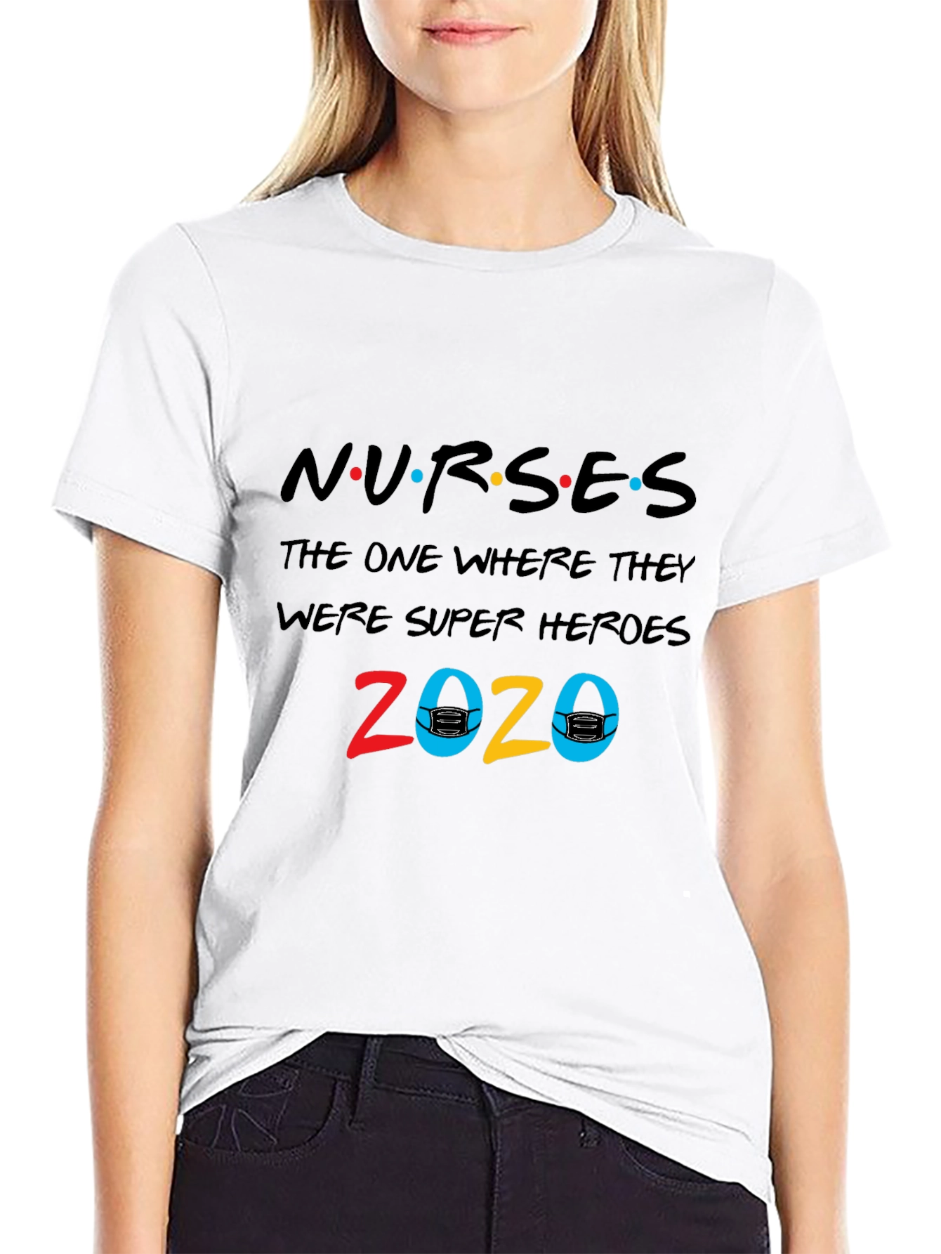 Nurses 2020 Super Heroes T-Shirt