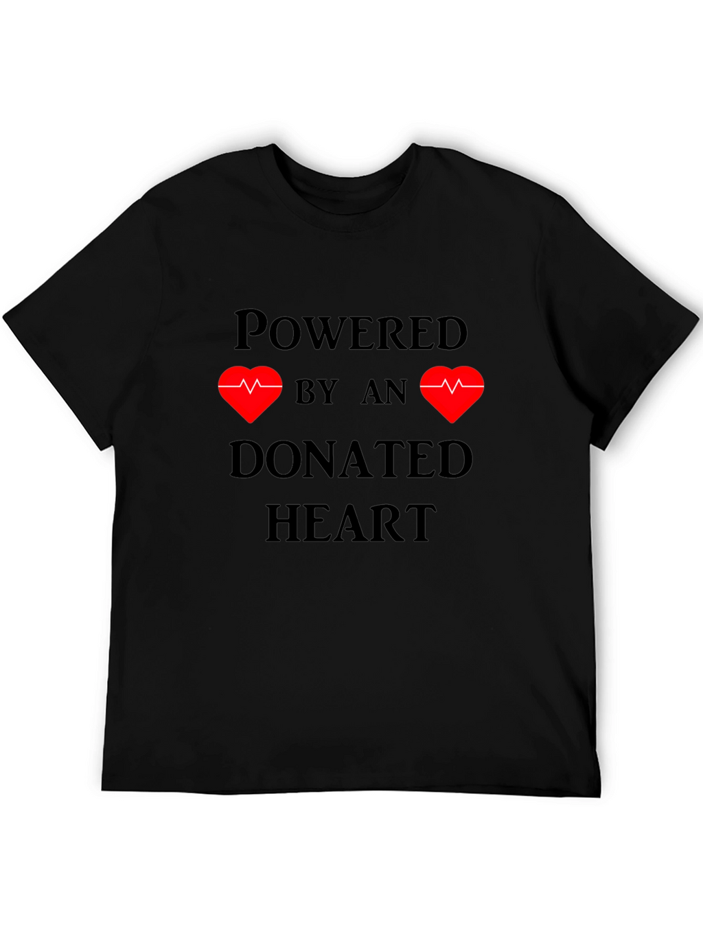 Powered by Donated Heart T-Shirt