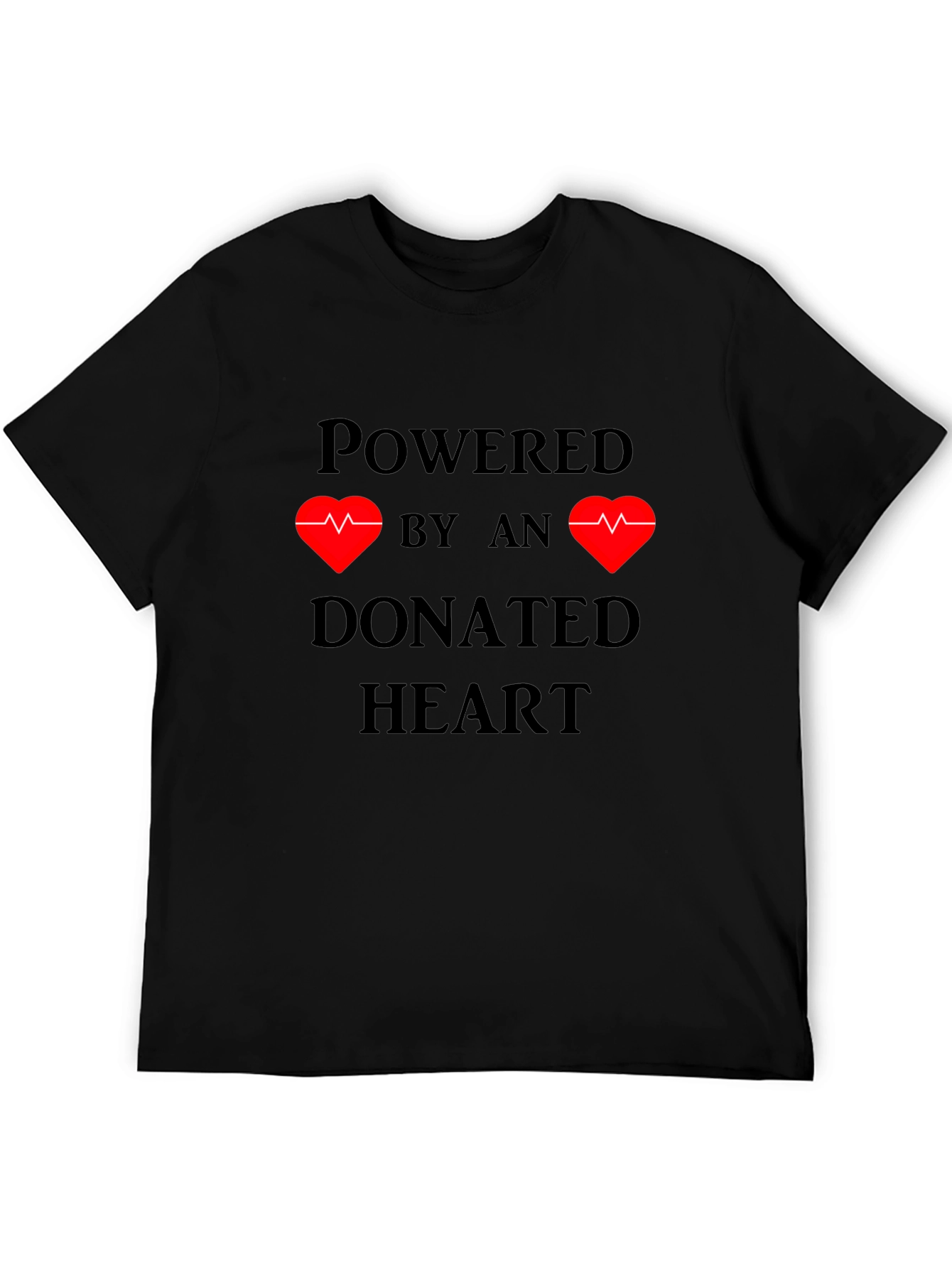 Powered by Donated Heart T-Shirt
