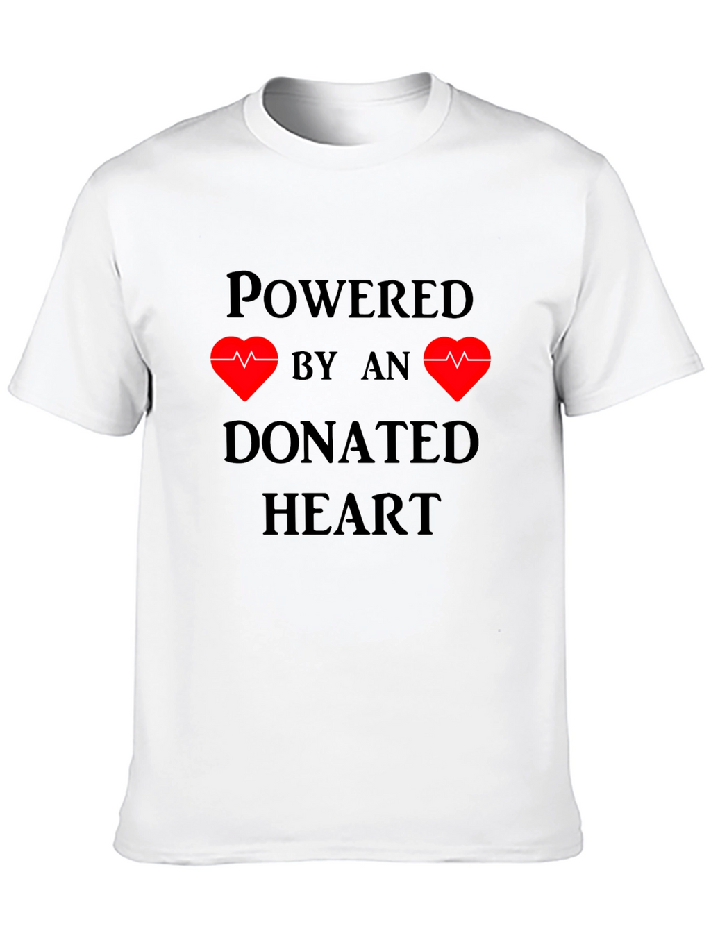 Powered by Donated Heart T-Shirt