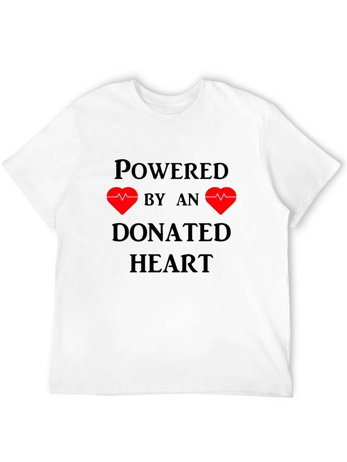 Powered by Donated Heart T-Shirt