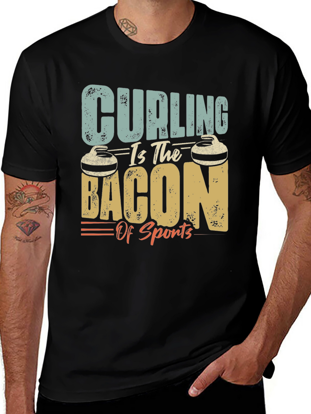 Curling is the Bacon of Sports T-Shirt