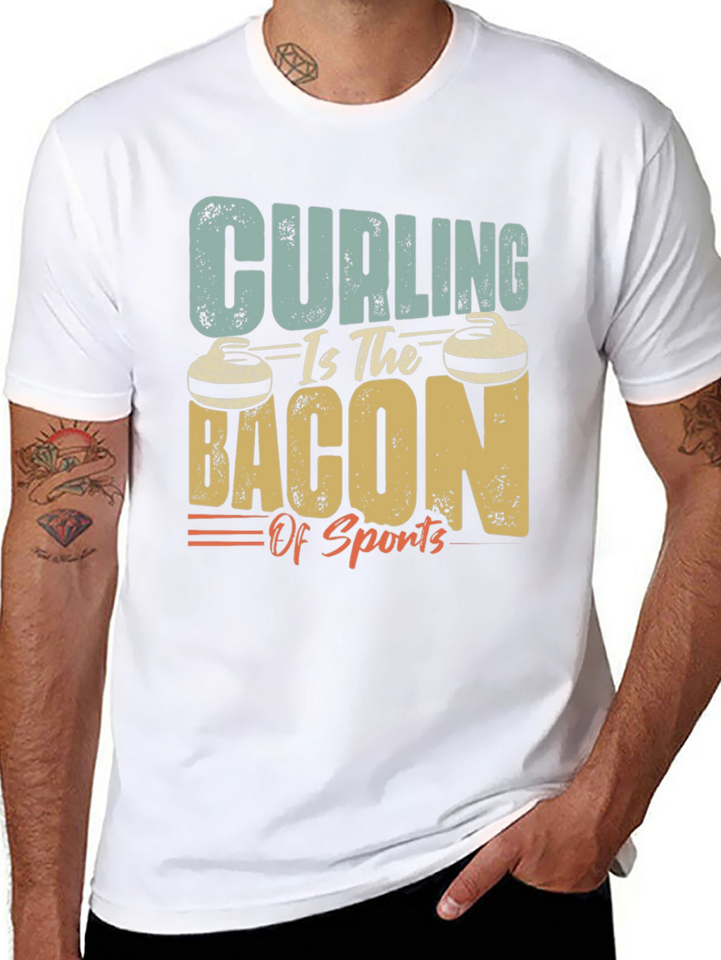 Curling is the Bacon of Sports T-Shirt